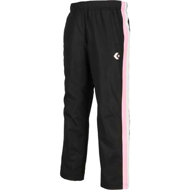 ジュニアウォームアップパンツ 160cm ブラック×ピンク #CB462506P-1961