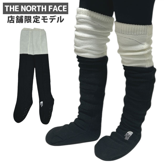 ザ・ノースフェイス THE NORTH FACE 店舗限定 Nuptse Socks Knee High NN82432R ルームソックス レッグウォーマー 290-006231-031