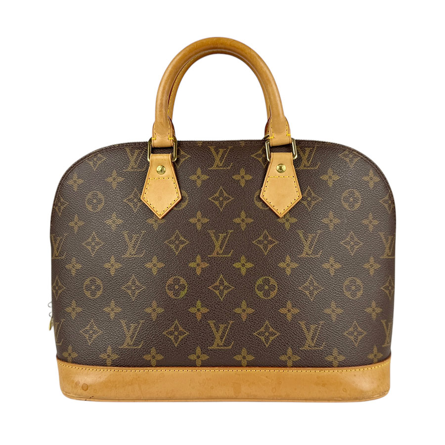 ルイ ヴィトン LOUIS VUITTON ハンドバッグ モノグラム アルマ モノグラムキャンバス ブラウン ゴールド レディース z3791