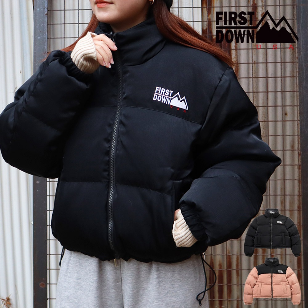 バブルダウンジャケット リバーシブル　2WAY　ダウンジャケット メンズ アウター ショート丈 2WAY 防寒 保温 軽量 ブランド おしゃれ カジュアル 冬　冬服　人気　ストリートドローコード アウ