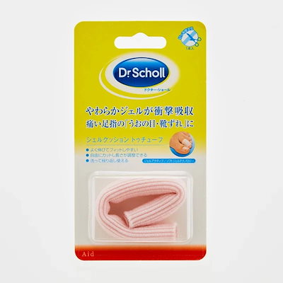 他サイト： Dr.Scholl(ドクター・ショール) ジェルクッション　トゥチューブ　うおの目・たこ・まめ用　切って使える1本入りの商品画像