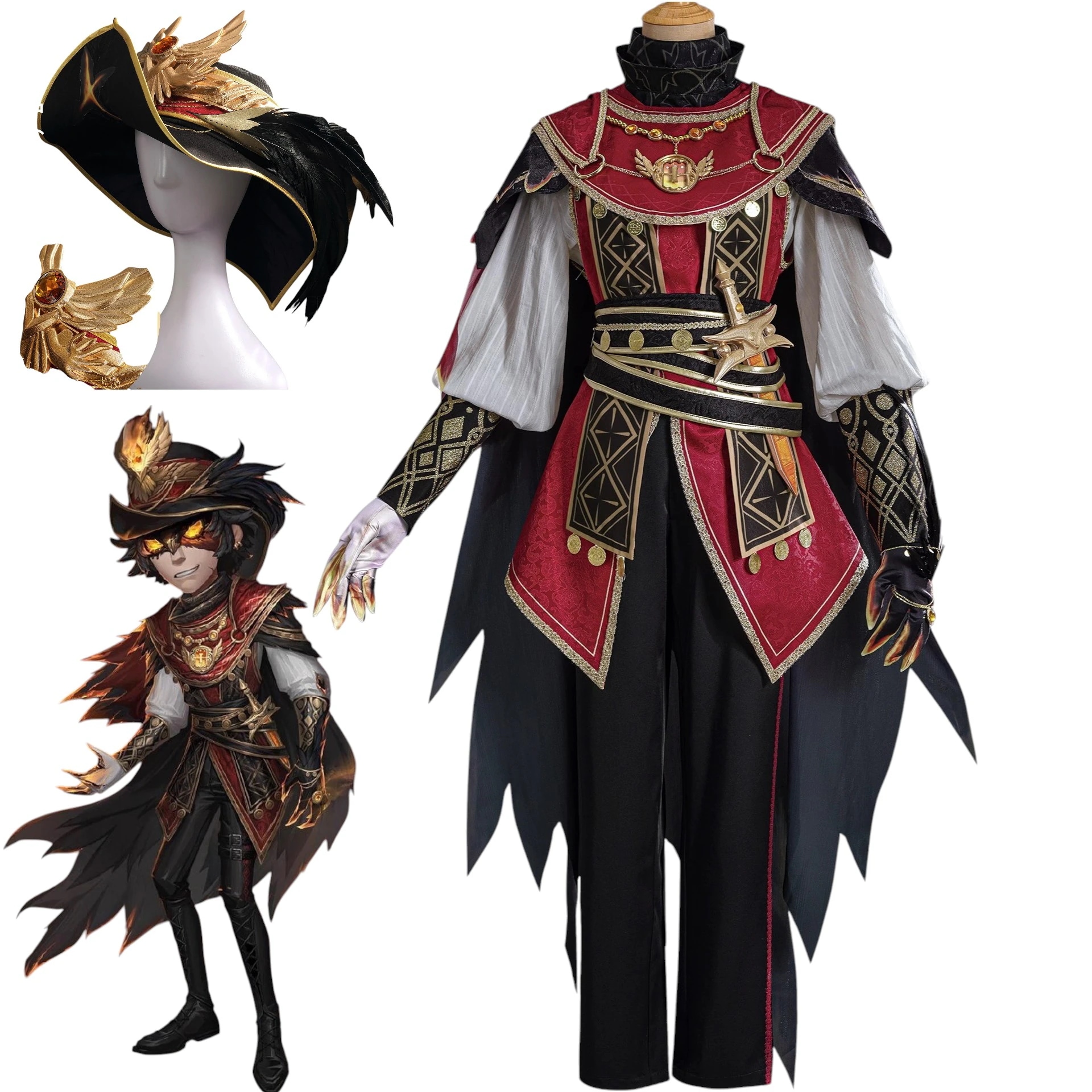 第五人格 IdentityV 探鉱者 ゴエティアの遺児 ノートン・キャンベル ハロウィン コスプレ衣装 実物化 ハロウィン コスチューム バイバー 変装 仮装 イベント