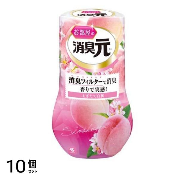 お部屋の消臭元 もぎたて白桃 400mL 10個セット