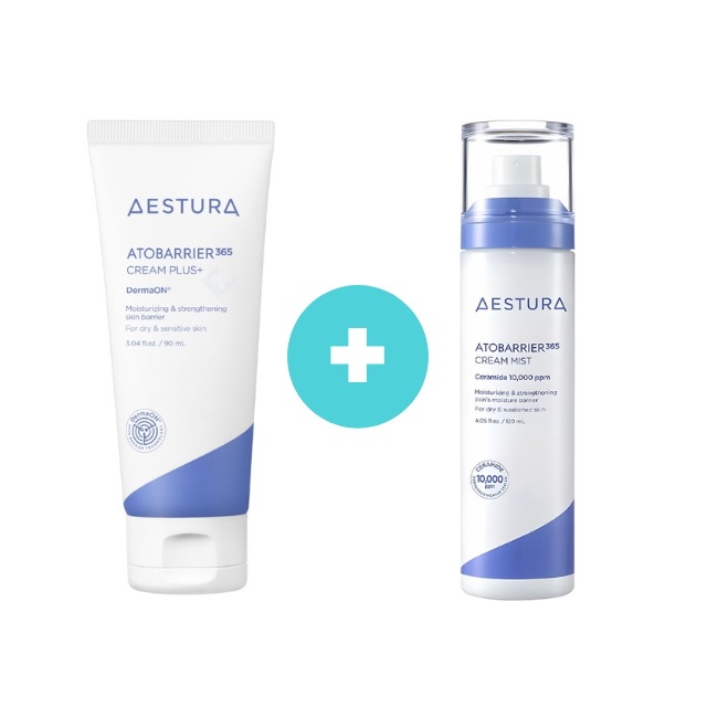 アトベリア365 クリームプラス 80ml 1個 + アトベリア365 クリームミスト 120ml 1個