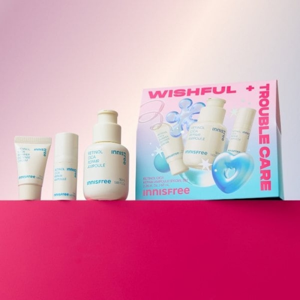 [Innisfree] レチノールシカトレースアンプル50mlホリデースペシャルセット