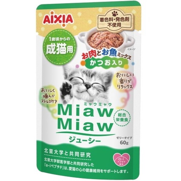 MiawMiaw�W���[�V�[ �����Ƃ����~�b�N�X �������� 60g