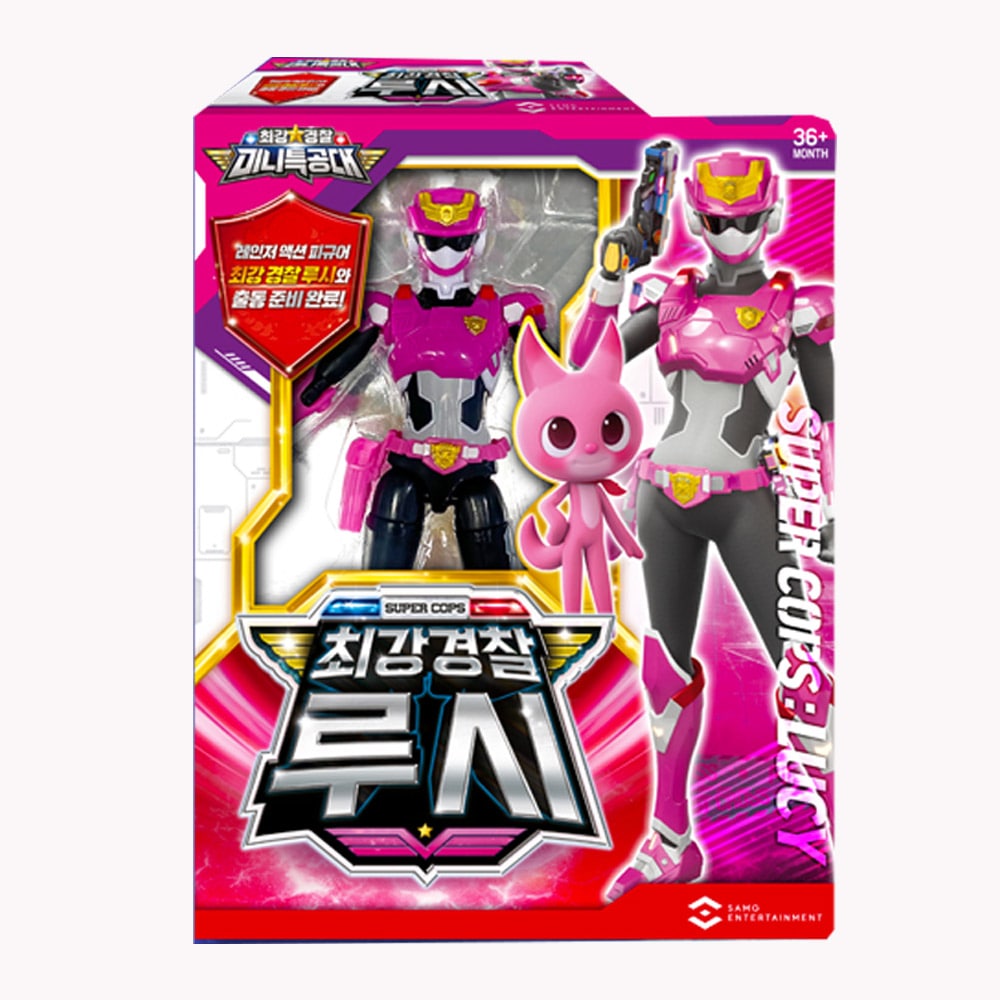 最強警察ミニ特攻隊アクションフィギュアルーシージョイントフィギュアおもちゃ