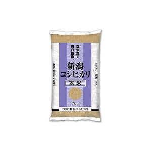 【即日発送】パールライス 新潟県産 玄米 コシヒカリ 2kg
