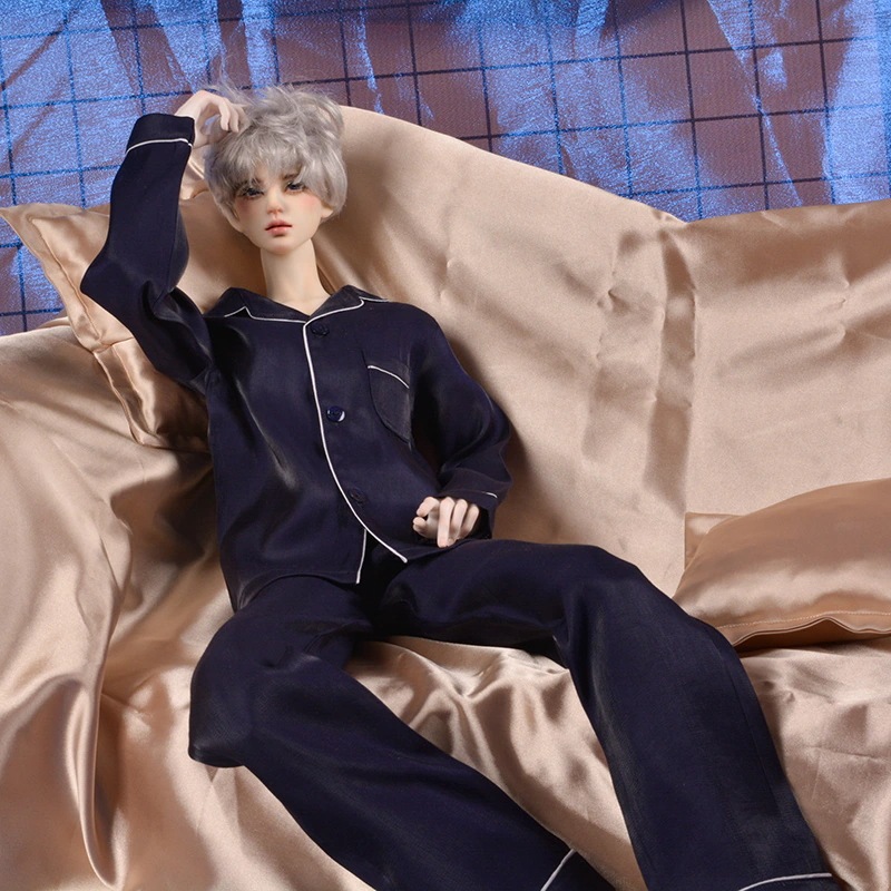 BJDドール用衣装 ルームウェア パジャマセット ドール服 MSD/SD/70cm+/ID75サイズ球体関節人形用衣装