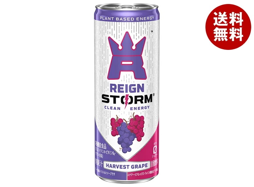 アサヒ飲料 レインストーム ハーベストグレープ 250ml缶×30本入×(2ケース)
