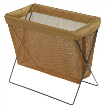 日本製 SAKI(サキ) サイドワゴン メッシュ M キャメルブラウン R-353