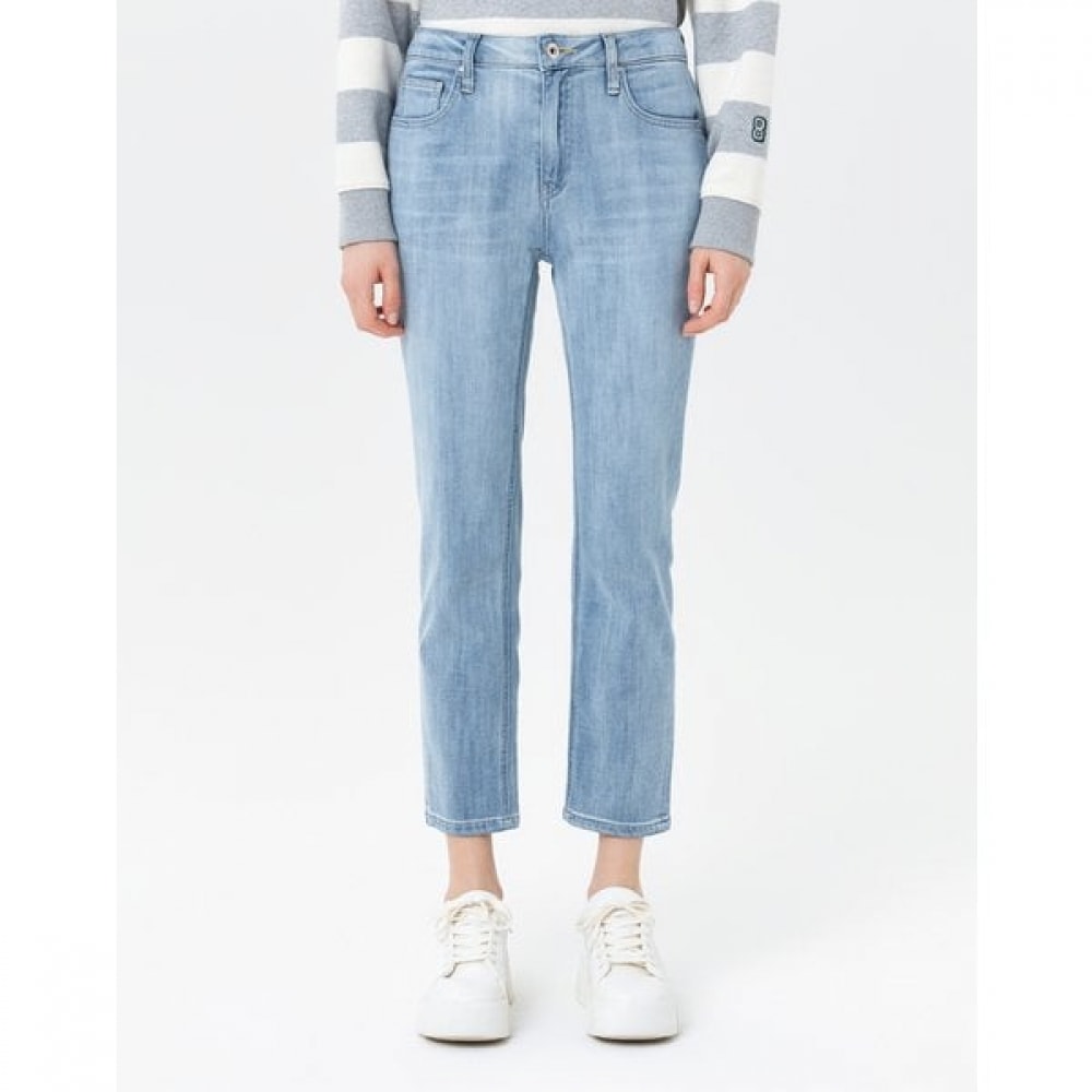 [24SS] [デニムスリムフィット] ライトブルースリムフィットサマーデニムファンHSPA4BC86B1 9,538円