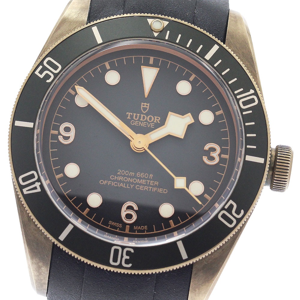 チュードル TUDOR 79250BA ヘリテージ ブラックベイ ブロンズ 自動巻き メンズ 良品 箱・保証書付き_885226【中古】