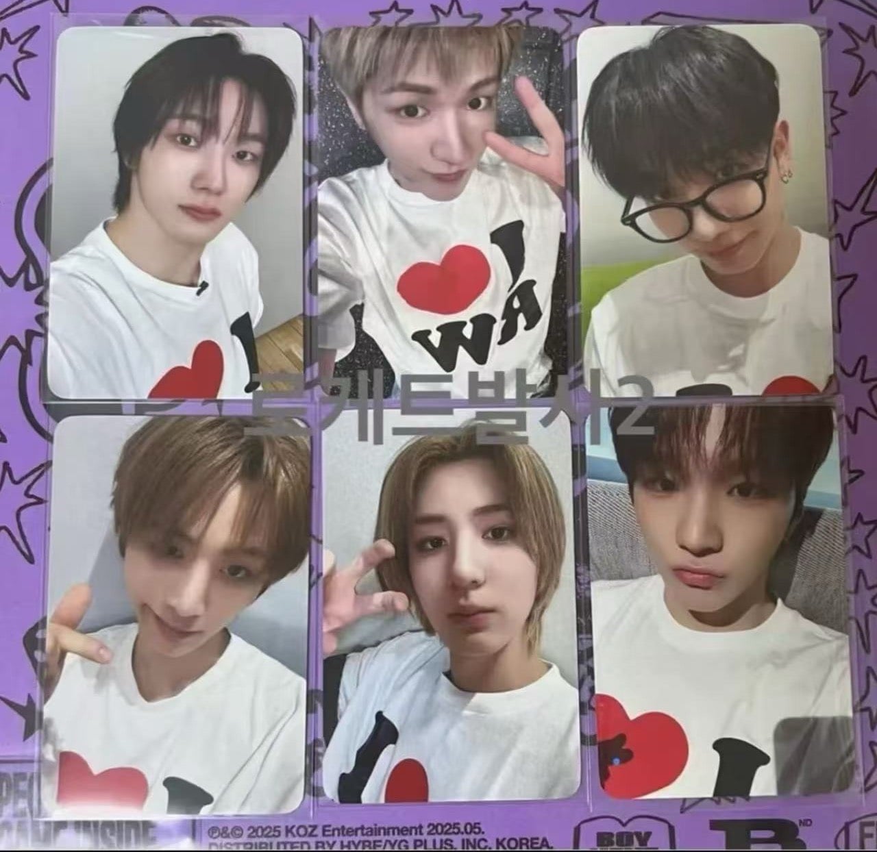 BOYNEXTDOOR sw 特典 中華 トレカ 公式 6枚セット