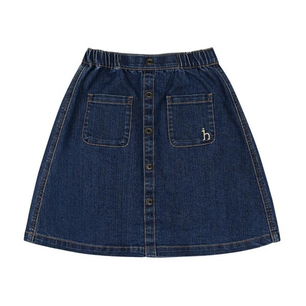 ヘジスキッズデニムスカート HUF12SA51M_BU