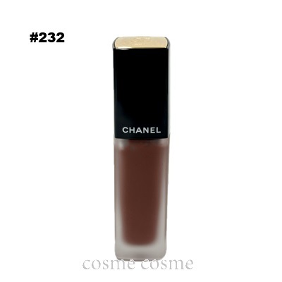 シャネル ルージュ アリュール リクィッド ヴェルヴェット #232 ランヴェルサント(3145891712322)