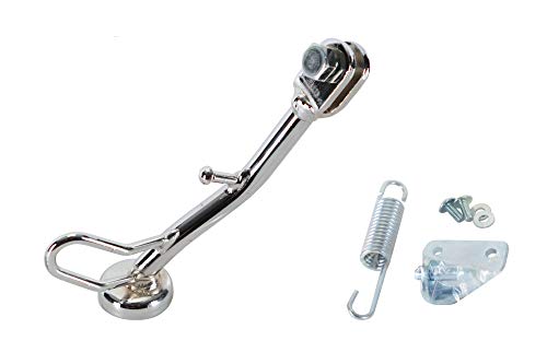 キタコ(KITACO) サイドスタンド(SS-519) レッツ/レッツII/ヴェルデ等 メッキ 65