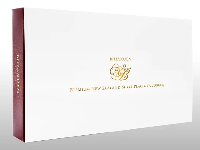 プレミアムニュージーランド羊プラセンタ25000mg60錠 3箱　BIHAKUEN 海外発送　日時指定不可
