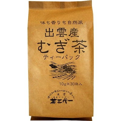 他サイト： 茶三代一 出雲産 麦茶ティーバッグ 10g30包の商品画像