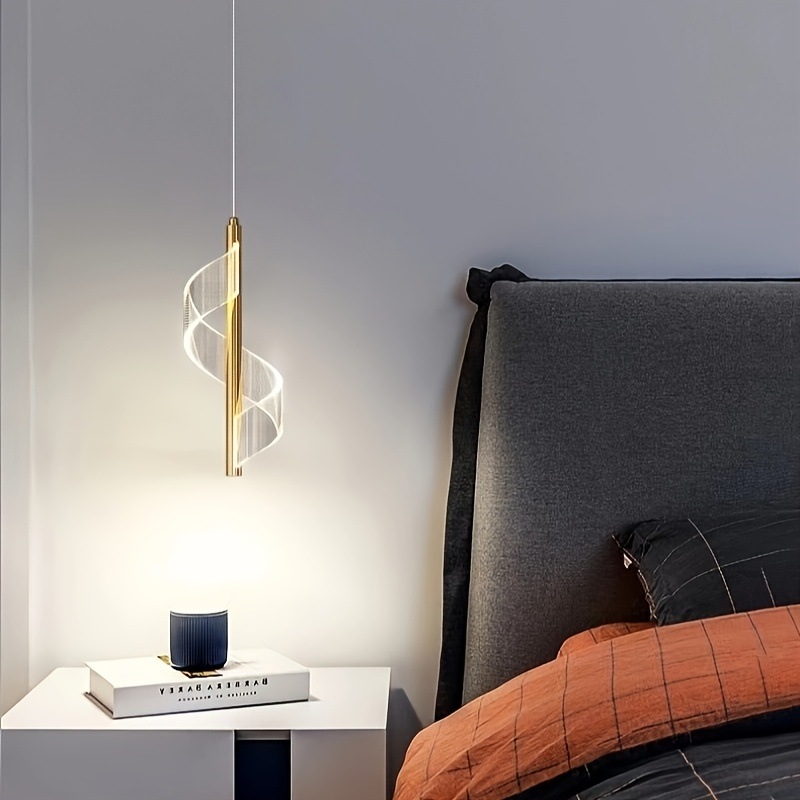 1個 エレガントなゴールドシャンデリア - 高さ調節可能トリコールドダイミング寝室リビングルームダイニングルームバルコニーの天井照明器具 - 家族へのギフト贅沢なギフトセット新年ギフト