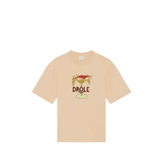 DROLE DE MONSIEUR Men Tops J TS289 CO248 BEIGE NEUTRALS