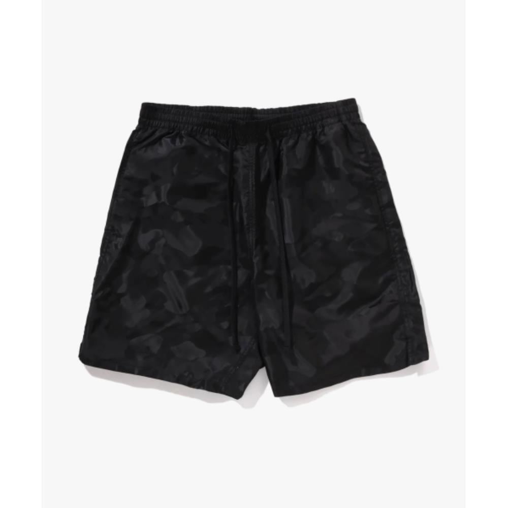 BAPE Solid Camo BATHING APE Logo Shorts M BLACK 001SPL30
