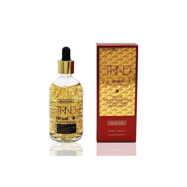 春新作の TRND トレンド 24K 100ml アンプル プレミアム ゴールド 化粧水 - flaviogimenis.com.br