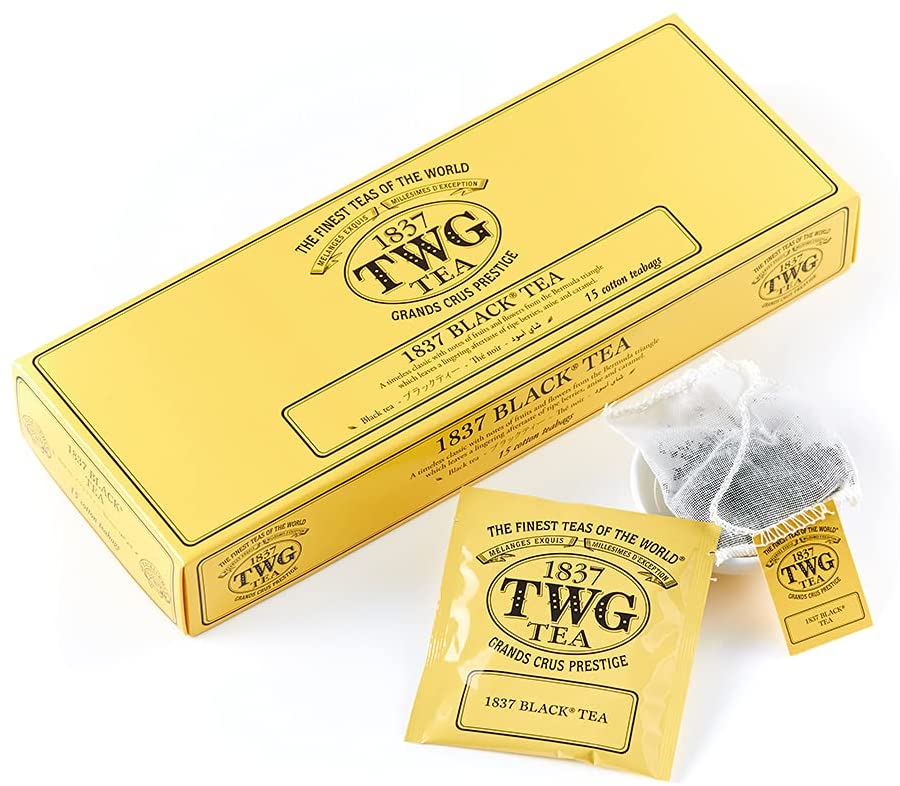 高評価なギフト TWG Tea 2.5g15個入り) Tea（コットンティーバッグ, Black 1837 その他 - www.shred360.com