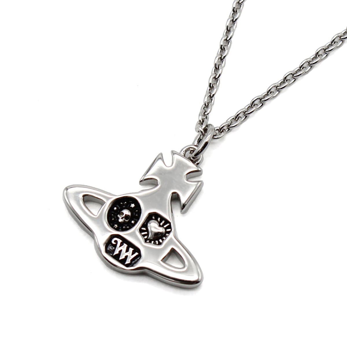 ペンダント ネックレス 630203GY-01P017 CRISPIN アクセサリー レディース シルバー