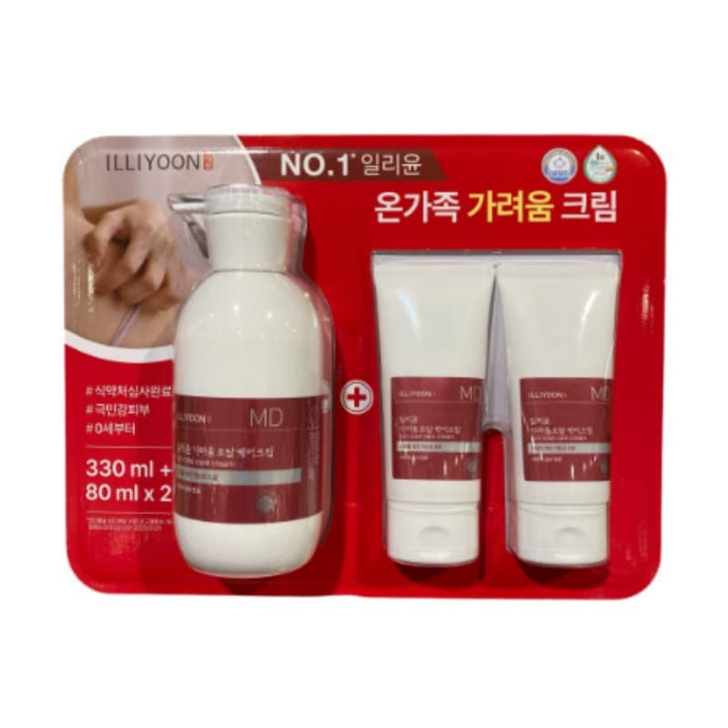 [セット] かゆみトータルケアクリーム レッドイチケアクリーム 330ml 1個 80ml 2個
