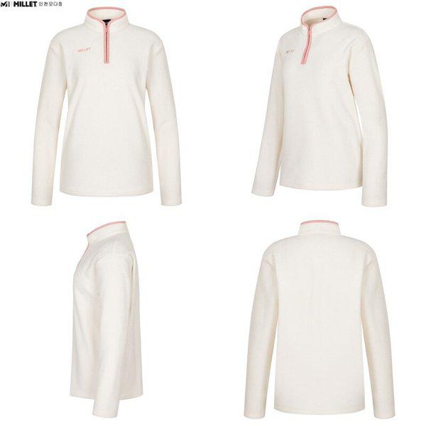Tシャツ 女性 冬 フリース 長袖TシャツMLUWT672A1_IC