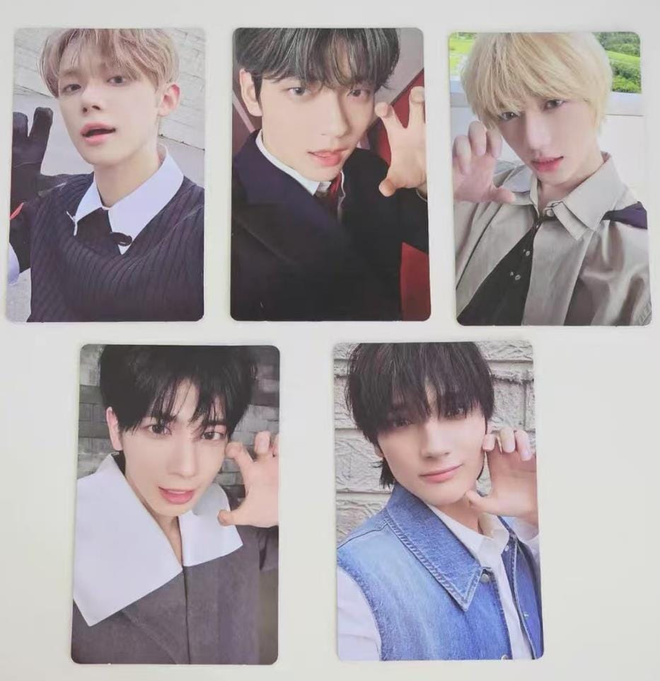 【最短当日発送】TXT 　weverse wvs 　全員５枚セット