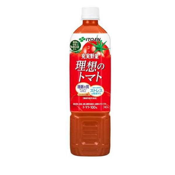 充実野菜 理想のトマト 機能性表示食品 740g× 15本入