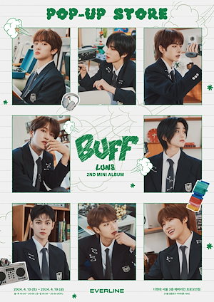 [2024/04][NEW][OFFICIAL][LUN8] 2ND MINI ALBUM [BUFF] OFFICIAL MD and LUCKY DRAW EVENT
