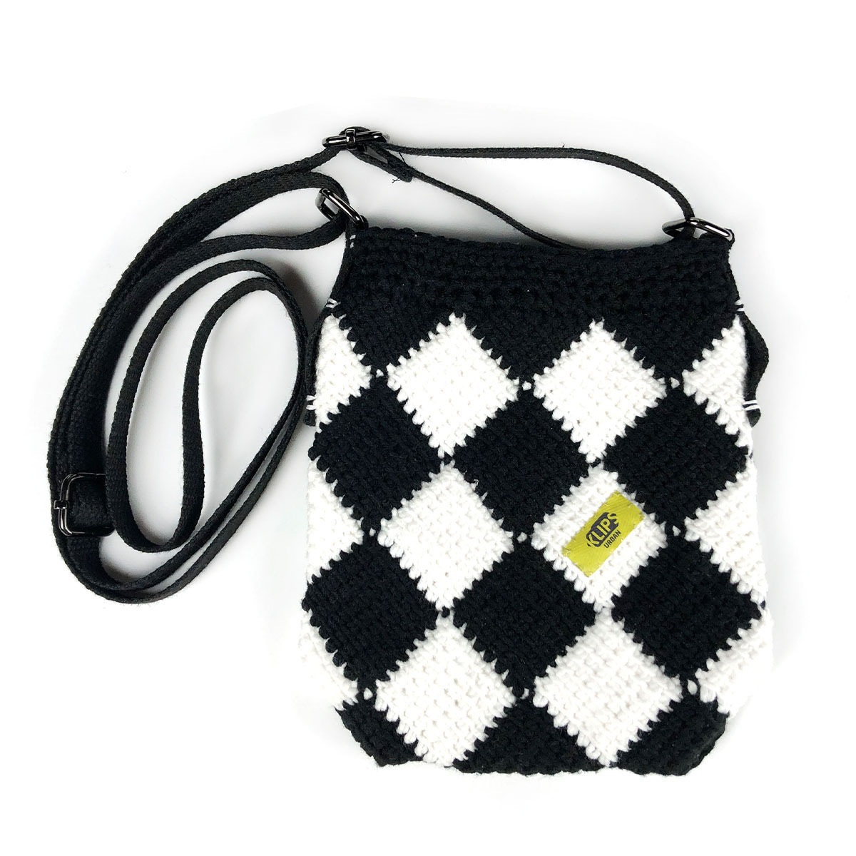 OTIS BLACK knit mini bag