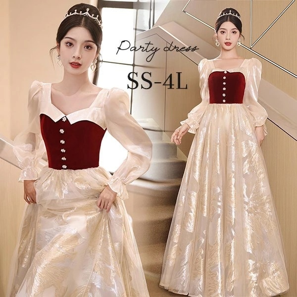 ドレス 大人 ピアノ 発表会 ロングドレス 演奏会 演奏会用ドレス ピアノ発表会 結婚式 高校生 パーティードレス 演奏会ドレス 母親 コンクール イブニングドレス ロング ぽっちゃり 大きいサイズ