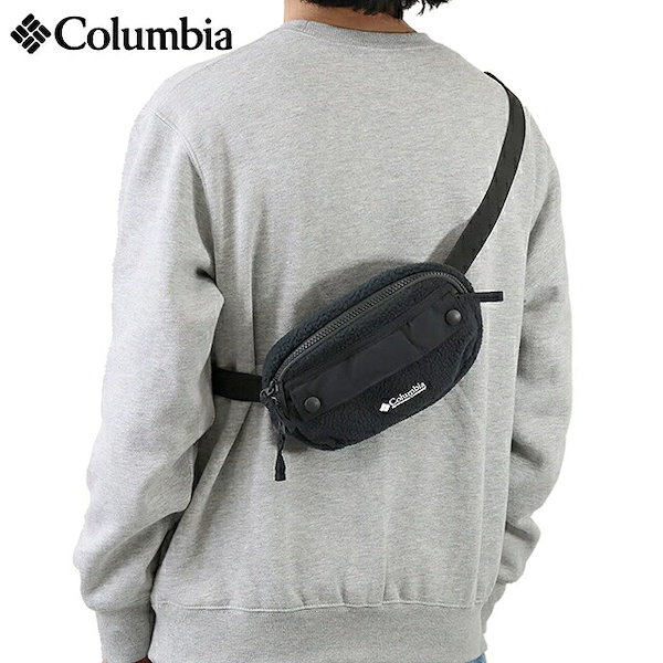 コロンビア ヒップバック メンズ レディース Columbia ボディバッグ クロスボディバッグ 100%Polyester 2094541 ブラック バッグ 斜めがけ ブランド 高級 おしゃれ プレ