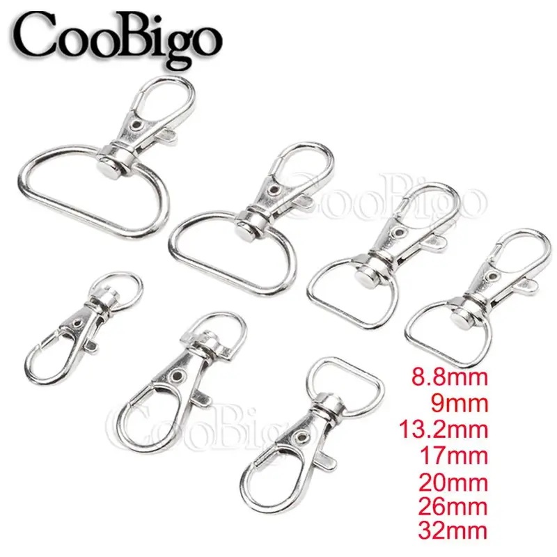 金属製の回転スナップフックとバックル,バックル,キーホルダー,バッグ,アクセサリー