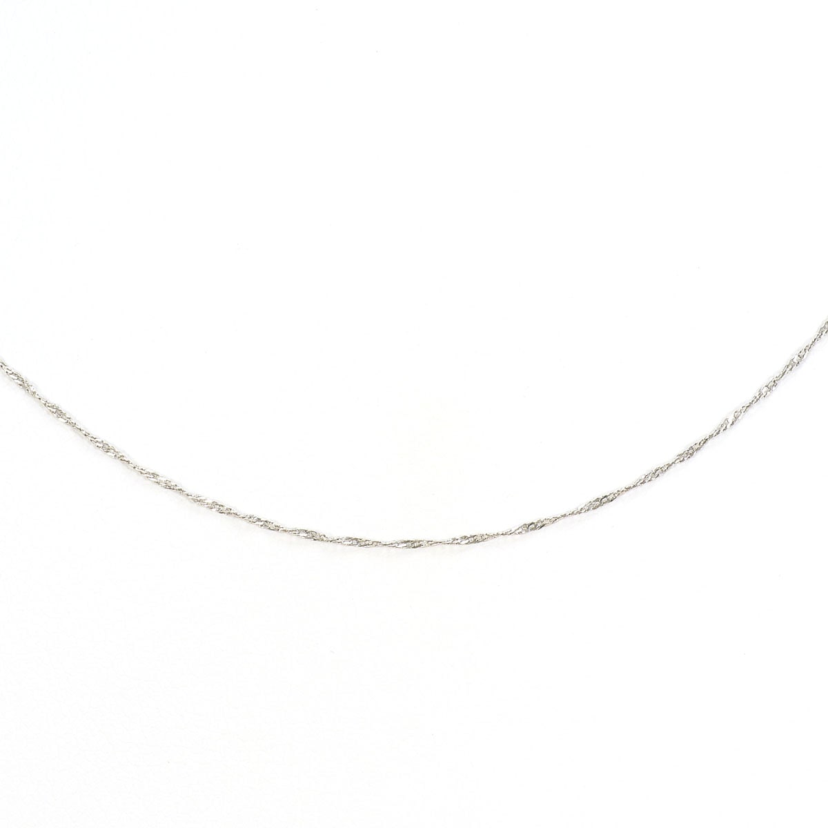 クレージュ PT プラチナ PT850 プラチナ ネックレス 総重量約1.2g 約45cm 中古