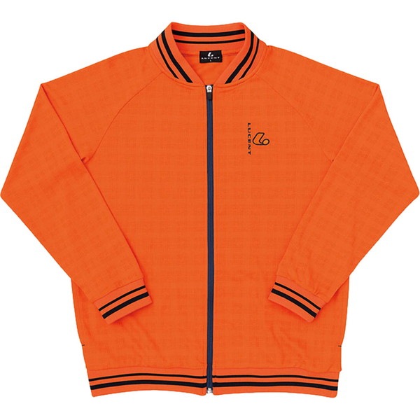 超安い品質 Uni Lucent ルーセント ウォームアップシャツ Xlw42 トレーニングウェア テニス オレンジ メンズスポーツウェア サイズ L Flaviogimenis Com Br