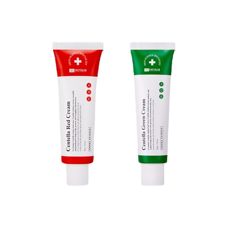 [1+1]ヒストラップセンテラレッドクリーム80g+グリーンクリーム50g/セット商品