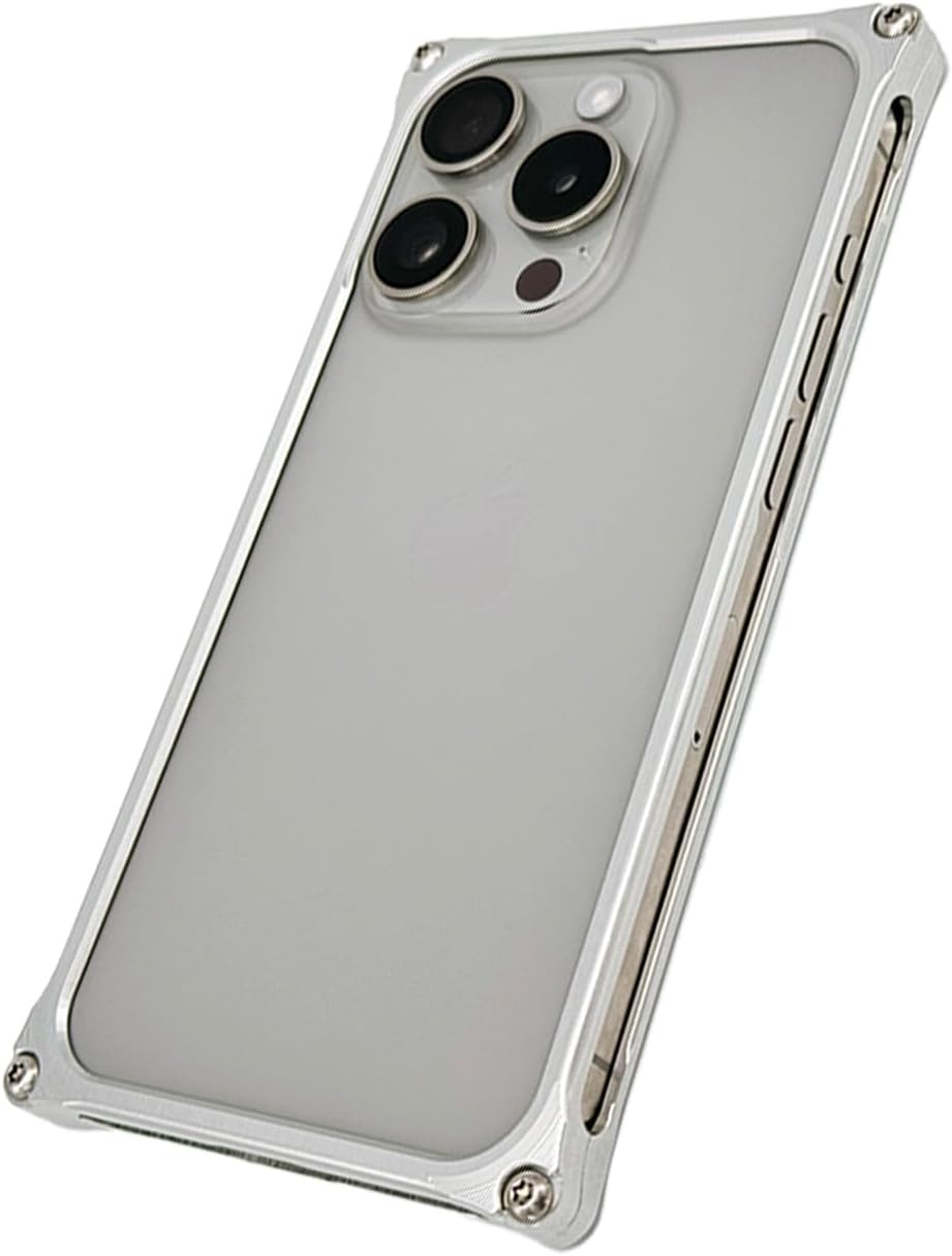 ソリッドバンパー for iPhone 15 Pro マットチタニウム