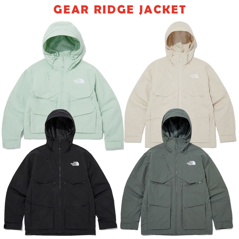 韓国正規品保証 関税負担なし NJ3BQ04A GEAR RIDGE JACKETデイリー 基本 着装 男子 女子 人気 韓国 ファッション 男女共用 アウトドア
