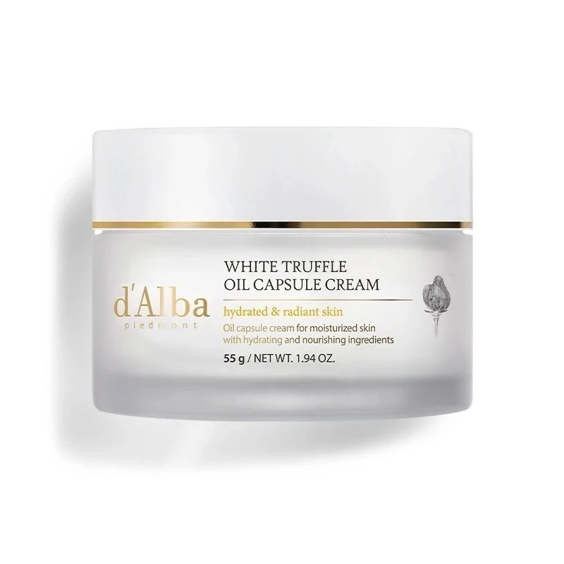 ホワイトトリュフオイルカプセルクリーム 55g ビタC 美容液 しわのばし 保湿 クリーム 韓国 人気 顔 鎮静 毛穴 グルタチオン クリーム