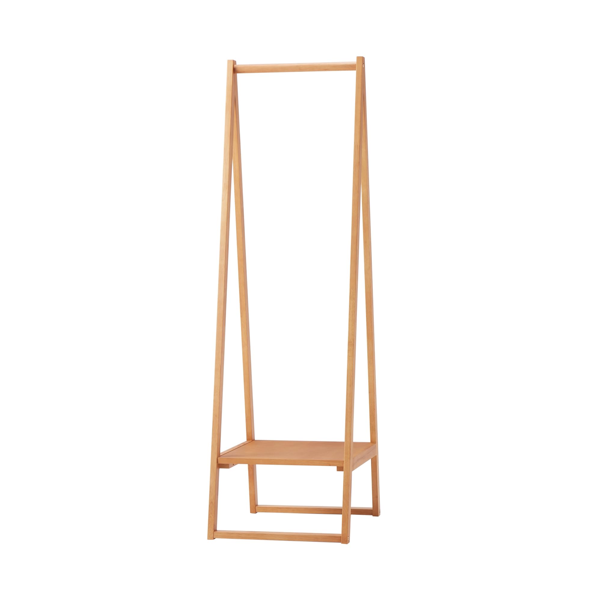 無印良品 木製コートハンガー ラバーウッド材 KE2SFA4S