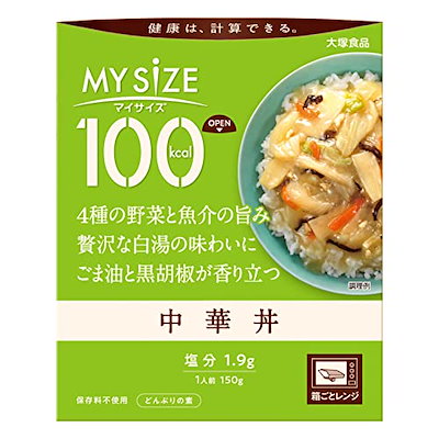大塚食品 100kcalマイサイズ 中華丼 150g10個 カロリー...のサムネイル