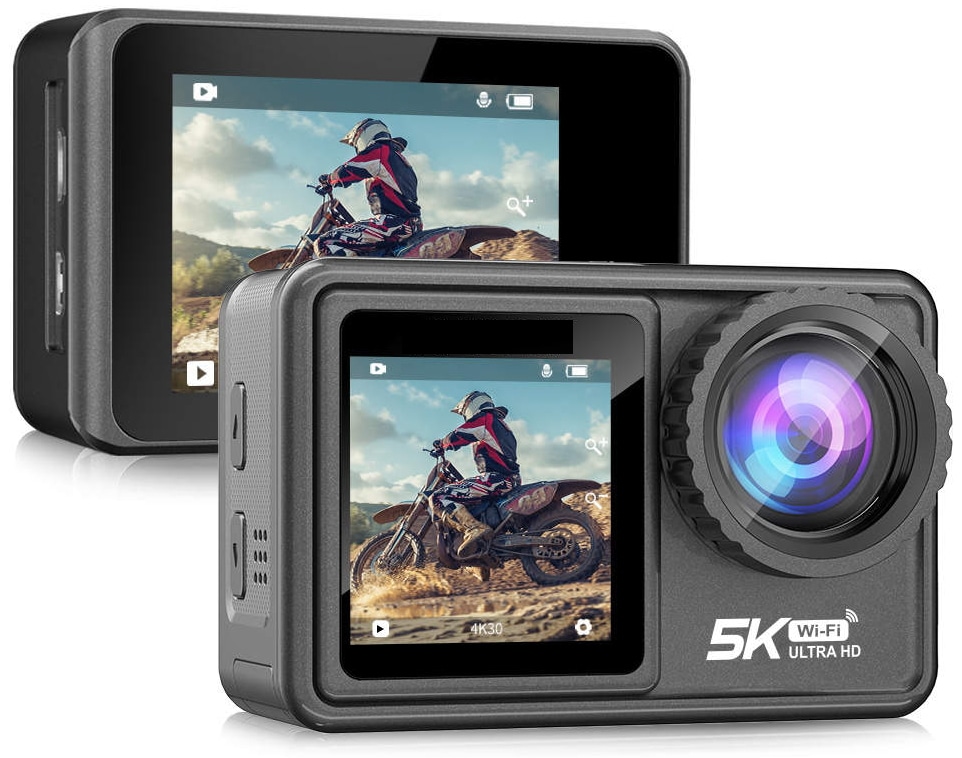 最新 TB-5K S81 30fps ウェアラブルカメラ 動画 撮影 オールインワン セット アクションカメラ リモコン 付き 防水カメラ 防水カバー 付き 防水 水深 30m 対応 wi-fi