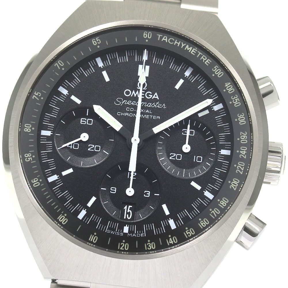 オメガ OMEGA 327.10.43.50.01.001 スピードマスター マークII クロノグラフ 自動巻き メンズ 極美品 箱・保証書付き_848947【中古】