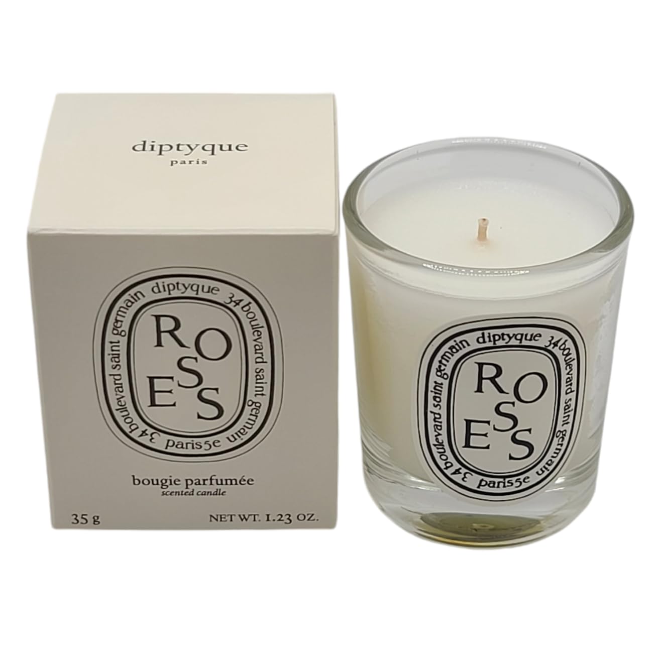 Diptyque Roses Scented Candleミニ35 g