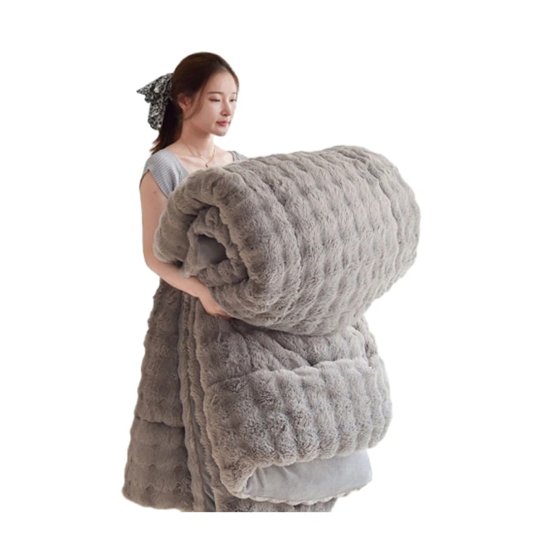 こたつ布団 長方形 シングルサイズ おしゃれ 豪華 ラビットファー調 フランネル 掛け布団 発熱毛布 裏起毛 増量タイプ ボリューム感がたっぷり 冬用寝具30%までに制限 5,020円